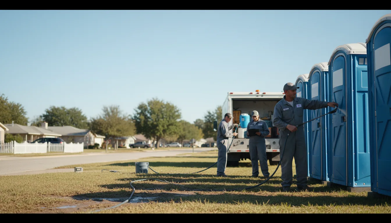 Long-Term Portable Toilet Rental in Ellendale, ND near me